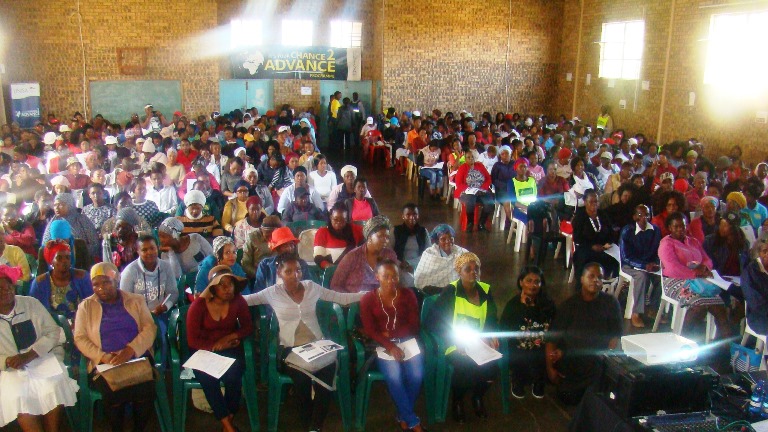 Facilitator Dr. Genevieve James and participants of the Tamar Campaign: Combating Child Rape workshop 